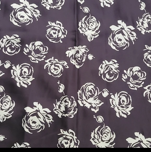 Club Monaco Plus Size Violet Motif Skirt Size 14